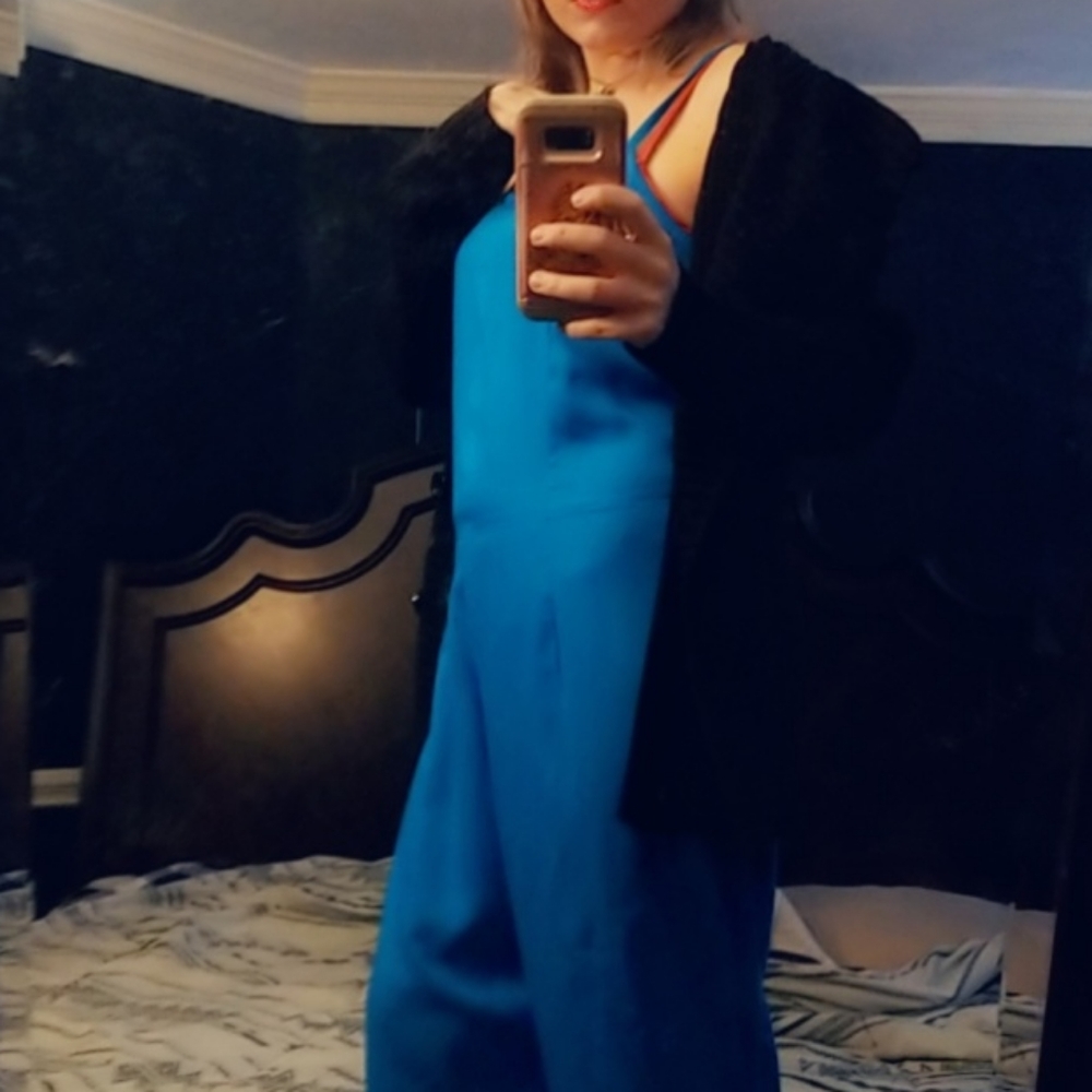 Blue jumpsuit/romper